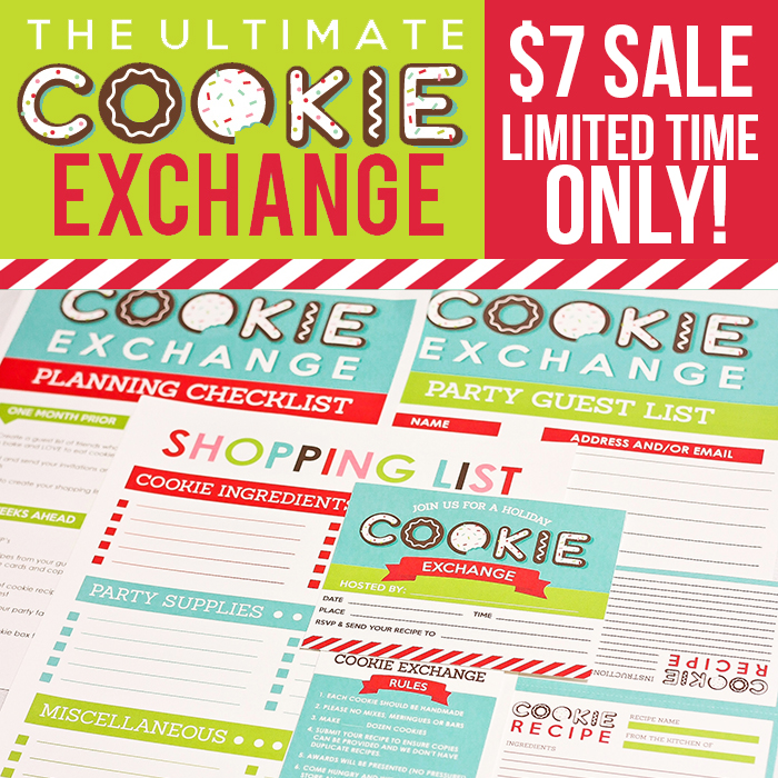 COOKIE EXCHANGE PARTY PRINTABLE PACK