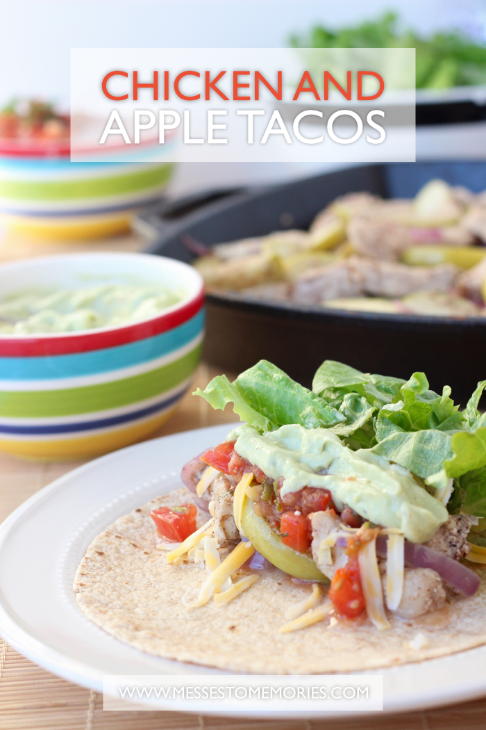 Chicken Apple Tacos