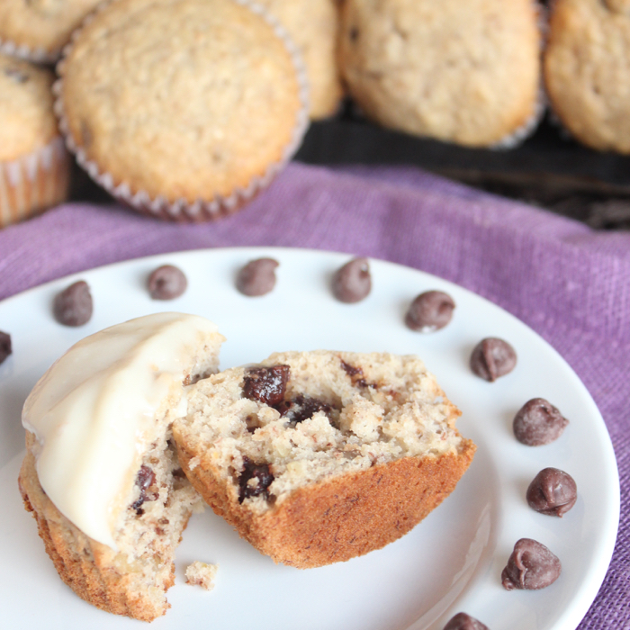 Banana Chocolate Chip Muffins
