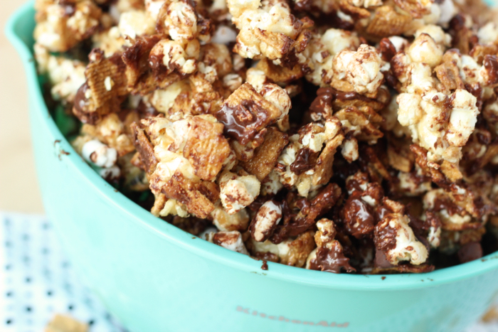 S'more Caramel Popcorn