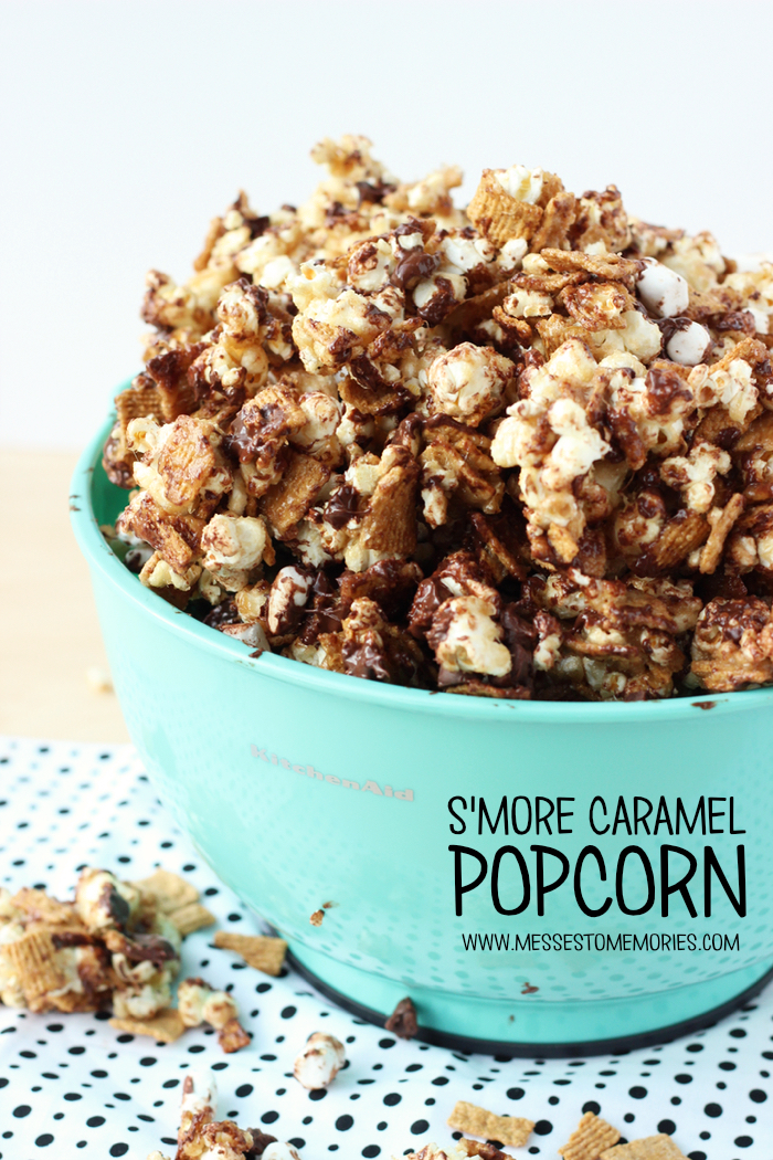 S'more Caramel Popcorn