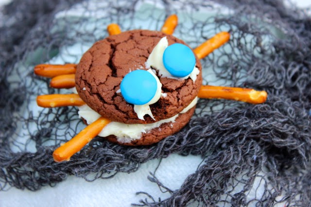 Halloween Spider Cookies