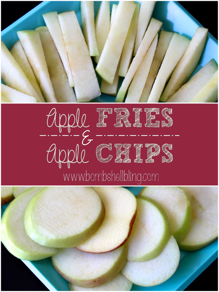 Apple chips & fries