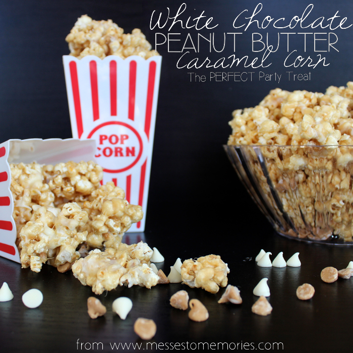 An easy and delicious movie night treat for the whole family from Messes to Memories