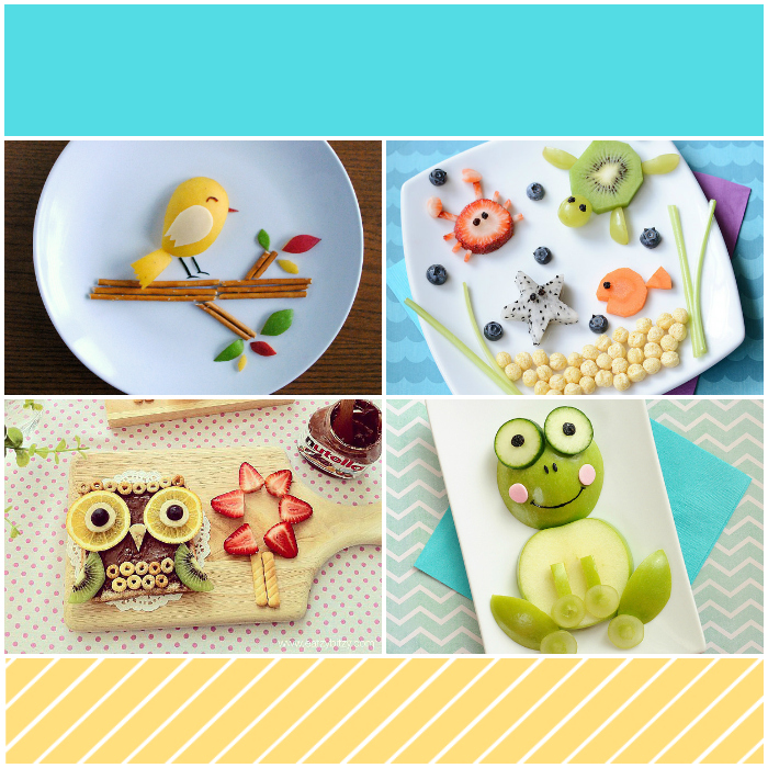 Fun food art ideas for kids from Messes to Memories