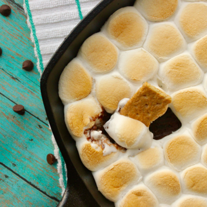 Skillet S'mores Dip