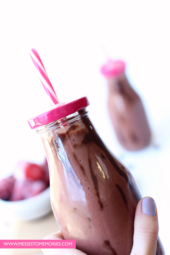 Chocolate Covered Strawberry Smoothie 7
