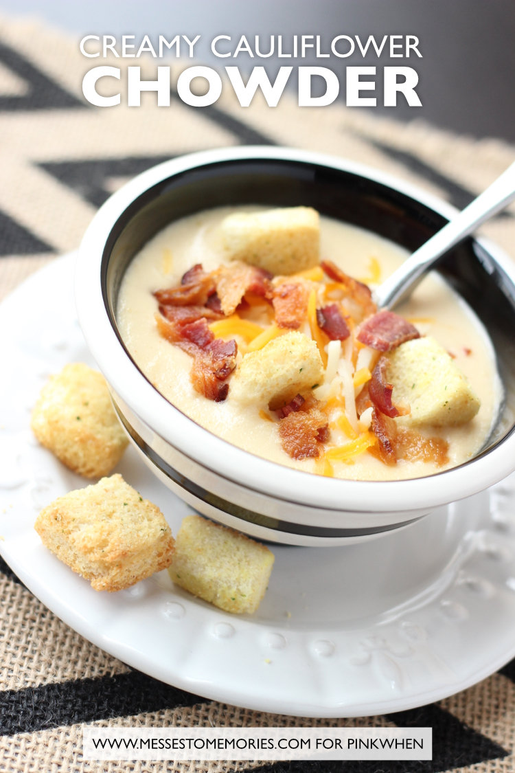 Creamy Cauliflower Chowder 